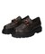 【INTER-CHAUSSURES】撥水厚底チェーンローファー