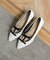 【Bridget Birkin】シンプルダブルリボンフラットパンプス