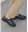 【INTER-CHAUSSURES】リボンキルトタンクソールシューズ