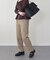 【INTER-CHAUSSURES】リボンキルトタンクソールシューズ