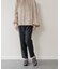 【Round About】チェーンビット厚底スリッポンスニーカー