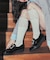 【Bridget Birkin】スクエアビジューローファー
