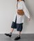 【ANDREA CARDONE ITALI】ボア ミニショルダーバッグ