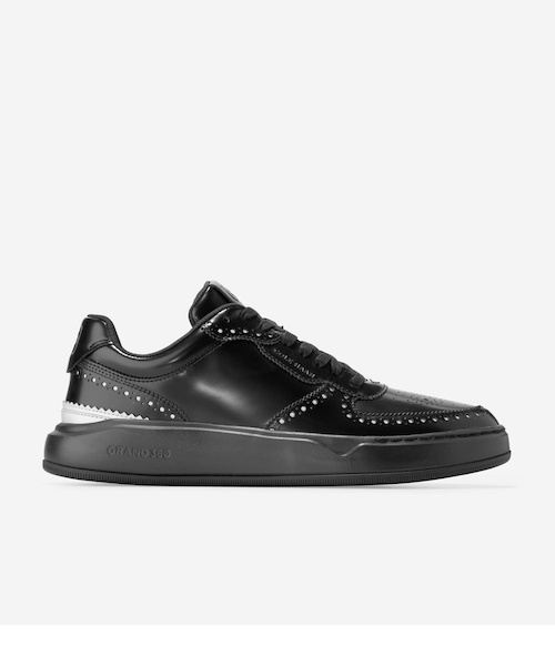 極美品♢コールハーン グランドプロ クロスオーバー スニーカー オールブラック COLE HAAN コールハーン GRANDPRO Crossover Sneaker グランド
