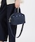 SMALL UPTOWN SATCHEL ダークブルーC