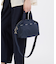 SMALL UPTOWN SATCHEL ダークブルーC