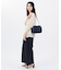 SMALL UPTOWN SATCHEL ダークブルーC