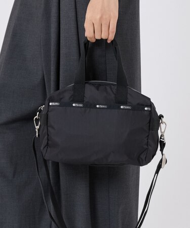 SMALL UPTOWN SATCHEL ブラックC｜レスポートサックの通販｜&mall 