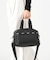 SMALL UPTOWN SATCHEL ブラックC