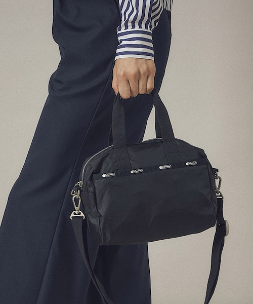 SMALL UPTOWN SATCHEL ブラックC｜レスポートサックの通販｜&mall