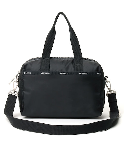 SMALL UPTOWN SATCHEL ブラックC｜レスポートサックの通販｜&mall