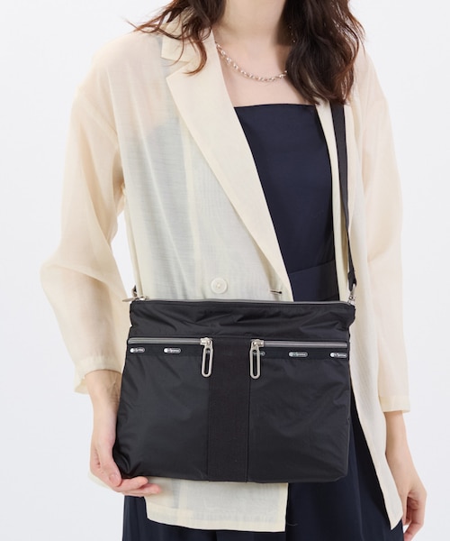 POUCH CROSSBODY ブラックC｜レスポートサックの通販｜&mall