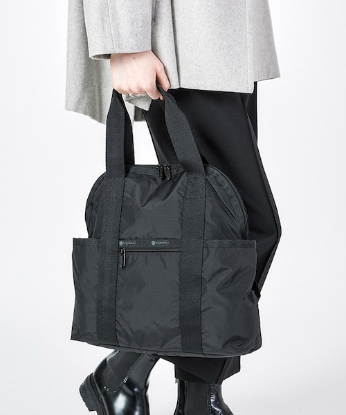 DOUBLE TROUBLE BACKPACK リサイクルドブラックJP