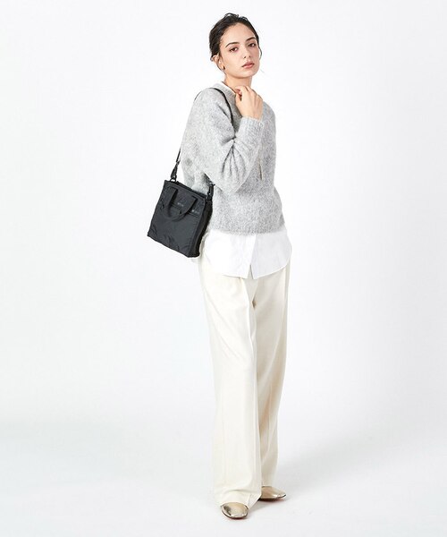 MINI N/S TOTE リサイクルドブラックJP｜レスポートサックの通販