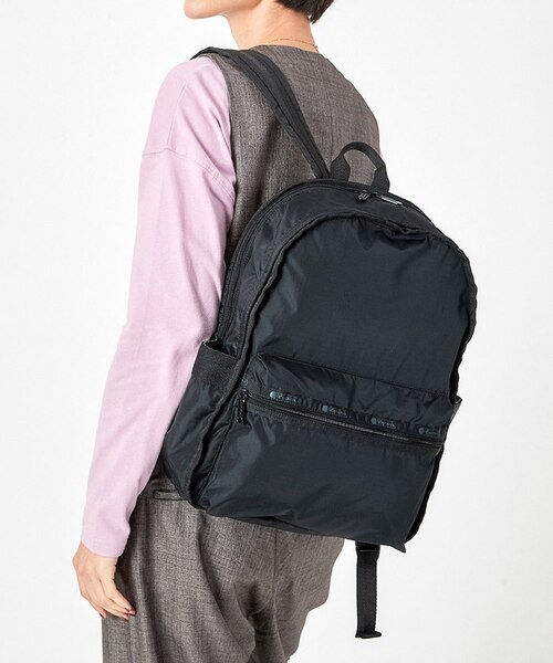 最終値下　レスポートサック　DAILY BACKPACKリサイクルドブラックJP DAILY BACKPACK/リサイクルドブラックJP / LeSportsac