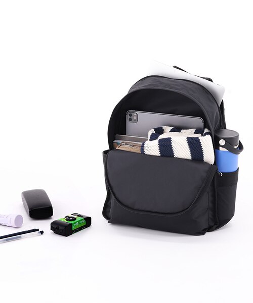 ROUTE BACKPACK リサイクルドブラックJP｜レスポートサックの通販