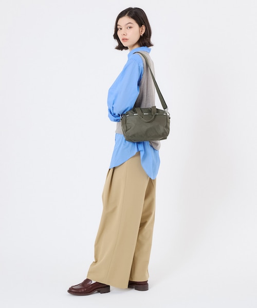 SMALL UPTOWN SATCHEL グラベルC｜レスポートサックの通販｜&mall 