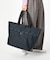 CARLIN ZIP TOP TOTE BAG リサイクルドブラックJP
