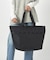 CARLIN ZIP TOP TOTE BAG リサイクルドブラックJP