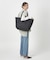CARLIN ZIP TOP TOTE BAG リサイクルドブラックJP