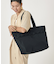 CARLIN ZIP TOP TOTE BAG リサイクルドブラックJP