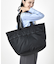 CARLIN ZIP TOP TOTE BAG リサイクルドブラックJP