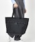 CARLIN ZIP TOP TOTE BAG リサイクルドブラックJP