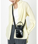 MINI PHONE CROSSBODY ブラックシャイン