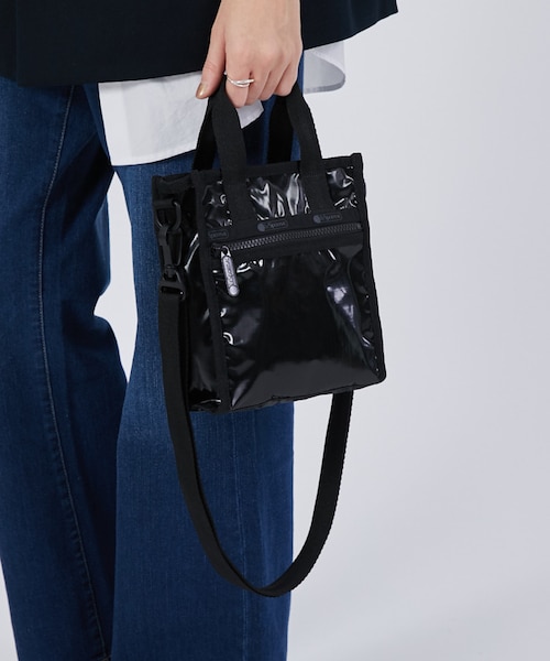 MINI N/S TOTE ブラックシャイン｜レスポートサックの通販