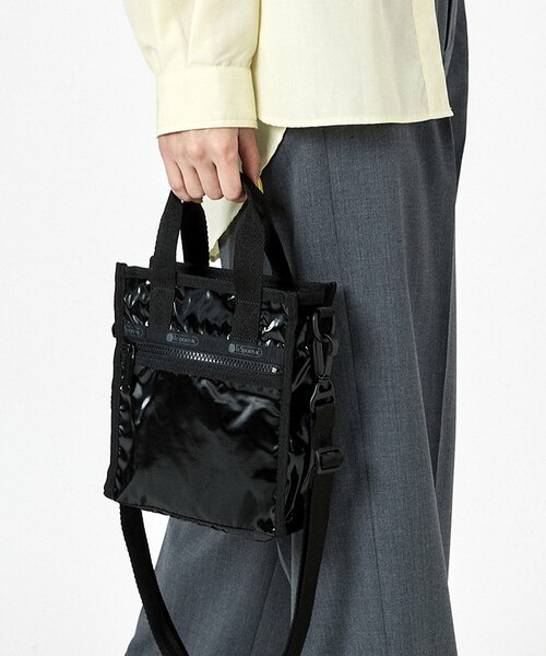 最終値下げ【美品】レスポートサック MINI N/S TOTE ブラックハーツ 最終値下げ【美品】レスポートサック MINI N/S TOTE ブラック