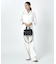 SM SATCHEL W PEARLS ブラックパール