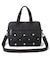SM SATCHEL W PEARLS ブラックパール