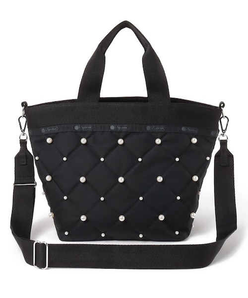 BUCKET TOTE W PEARLS ブラックパール｜レスポートサックの通販
