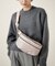 ESSENTIAL BELT BAG シルバーピンクC