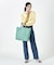 LARGE 2 WAY TOTE プティドット/セージグリーン