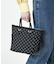 MEDIUM 2 WAY TOTE プティドット/セージグリーン