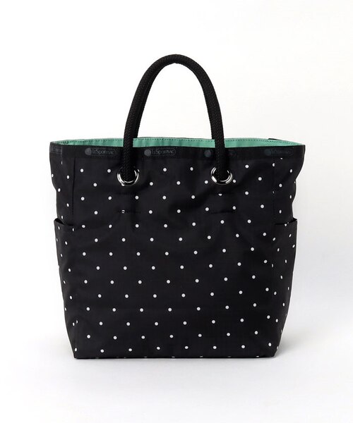 MEDIUM 2 WAY TOTE プティドット/セージグリーン
