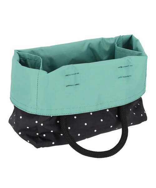 MEDIUM 2 WAY TOTE プティドット/セージグリーン