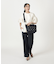 BUCKET TOTE W PEARLS2 ブラックパール