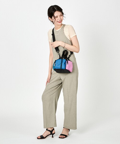CONV DRAWSTRING CROSSBODY ティール/ヴィヴィッド/フューシャ CONV DRAWSTRING CROSSBODY ティール/ヴィヴィッド/フューシャ