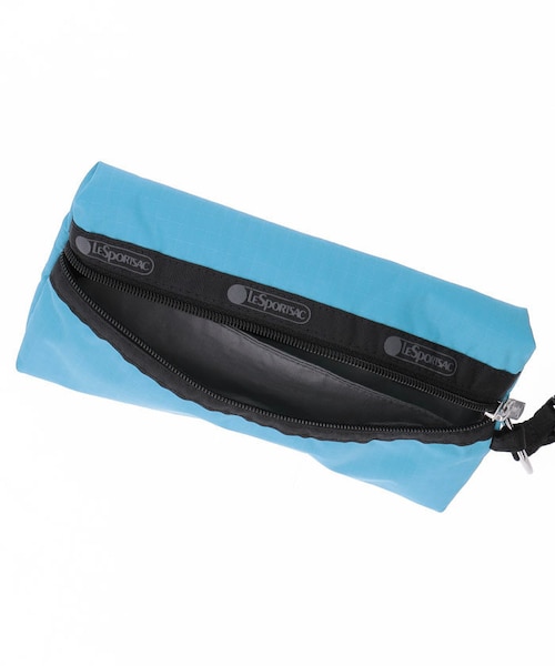 MULTI POUCH WRISTLET ティール/ヴィヴィッド/フューシャ CB