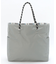 LARGE 2 WAY TOTE 2ウェイドーブグレースクリプト