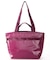 TWO HANDLE ZIP TOTE パープルベリーシャイン