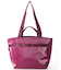 TWO HANDLE ZIP TOTE パープルベリーシャイン