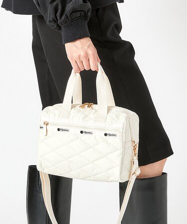 EVERYDAY SM SATCHEL サンドバークロスデボス｜レスポートサックの通販 