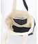 TWO WAY DENIM TOTE ミディアムデニムウォッシュ/シェルパ