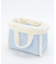 SMALL TWO WAY DENIM TOTE ライトデニムウォッシュ/シェルパ