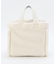 SMALL TWO WAY DENIM TOTE ライトデニムウォッシュ/シェルパ