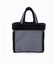 SMALL TWO WAY DENIM TOTE ブラックデニム/ブラックシェルパ