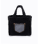 SMALL TWO WAY DENIM TOTE ブラックデニム/ブラックシェルパ